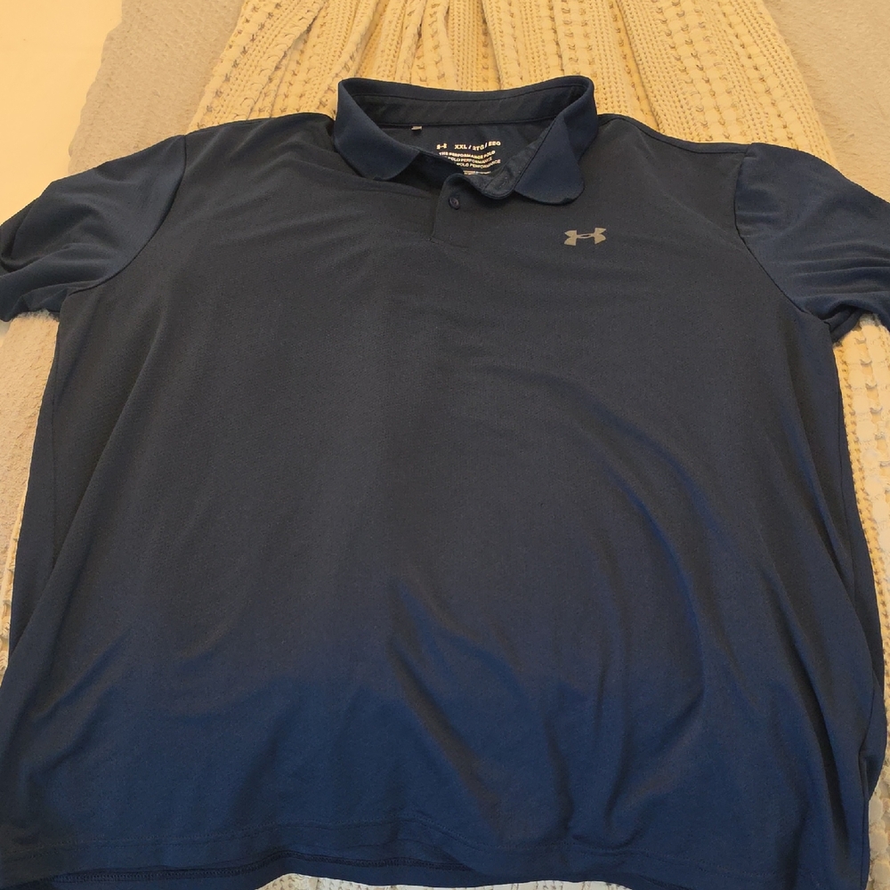 Under Armour Men’s Navy Blue Performance Polo